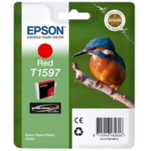 epson cartucho t1597 rojo