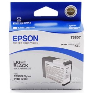 epson cartucho gris 80ml stylus pro/3800/3880