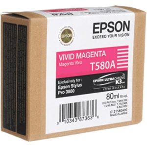epson cartucho magenta vivid 80ml stylus pro/3880