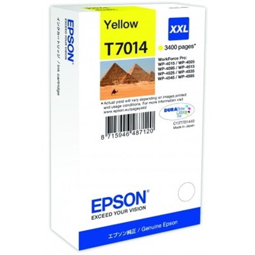 epson cartucho amarillo xxl 3.400 pag. workforce pro/wp4000 serie/wp4500 serie/4525dnf/4015dn epson cartucho amarillo xxl 3.400 pag. workforce pro/wp4000 serie/wp4500 serie/4525dnf/4015dn