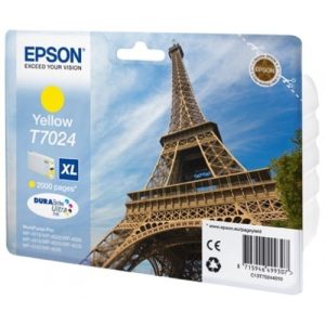 epson cartucho amarillo xl 2.000 pag. workforce pro wp /4000/4500/4545dtwf/4525dnf/4015dn