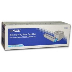 epson cartucho de tóner al c2600 cian 5k