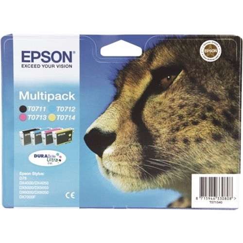epson cartucho rainbow pack 23,9ml s/20/21 d/78/92/120 sx/105/115/205/215/218/405/415/515w/600fw/610fw