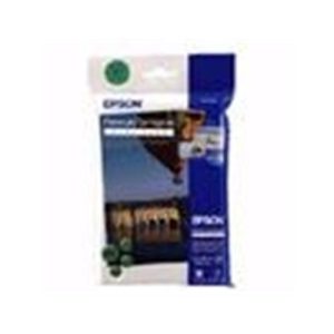 epson premium semigloss photo paper, 100 x 150 mm, 251 g/m², 50 hojas