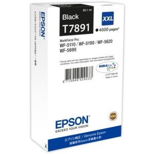 epson cartucho negro xxl 4000 paginas workforce pro wf 5xxx series