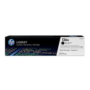 hp toner negro 126a pack 2ud. (ce310a)