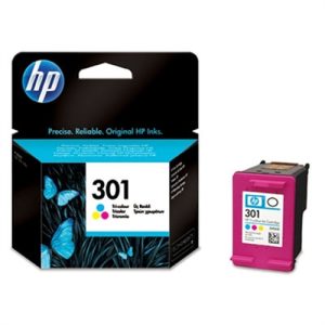 hp cartucho tricolor nº301 deskjet/1000/2000/2050/3050/1050