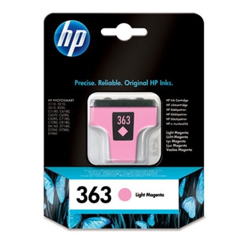 hp cartucho magenta claro nº363 photosmart/3110/3200/3210/3310/8200/8250/c5180/6180/7100/c6180/c6200/c6280/c7100/c6170 hp cartucho magenta claro nº363 photosmart/3110/3200/3210/3310/8200/8250/c5180/6180/7100/c6180/c6200/c6280/c7100/c6170