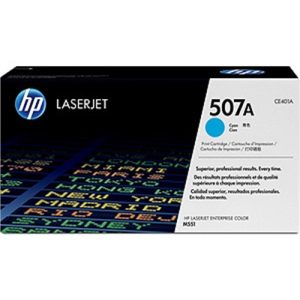 hp toner cian 507a laserjet enterprise/m551n/m575dn 6k