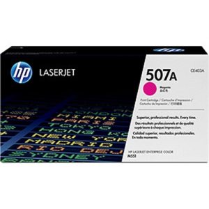 hp toner magenta 507a laserjet enterprise/m551n