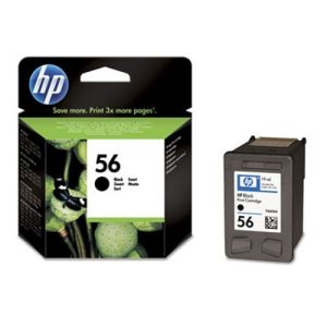 hp cartucho negro nº56 19ml 450 pag. deskjet/5652/9000/5600/450/5150/5550/5152/5500/5650/5800/5850/9650/9670/9680/9680sp/5151/5655/5600 photosmart serie/7150/7000/7350/7260/7550/7450/7200/7660/5515