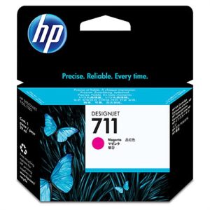 hp cartucho tinta magenta nº711 29ml designjet/t120/t520