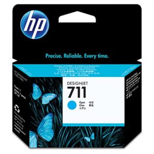 hp cartucho tinta cian nº711 29ml designjet/t120/t520
