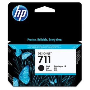 hp cartucho negro nº711 38ml designjet/t120/t520