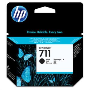 hp cartucho negro nº711 80ml designjet/t120/t520