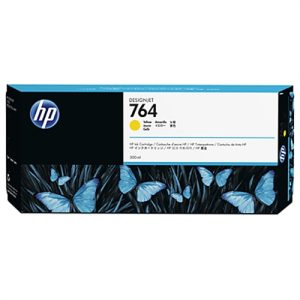 hp 764 300 ml yellow ink cartridge