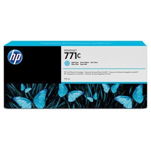 hp 771c 775 ml light cyan designjet ink cartridge