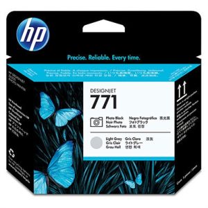 hp 771 photo black/light gray designjet printhead