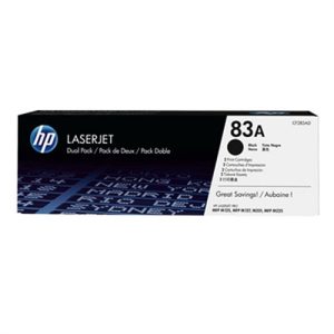 toner hp cf283ad lj pro mfp m125 m127 2x1.500pag. (doble pack)