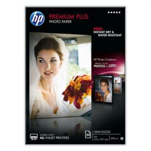 hp premium plus semi gloss photo paper