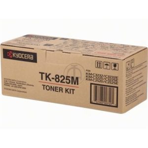 kyocera mita toner copiadora magenta tk825m 7.000 pag. km c/2520/2525e/3225/3232/3232e/4035e