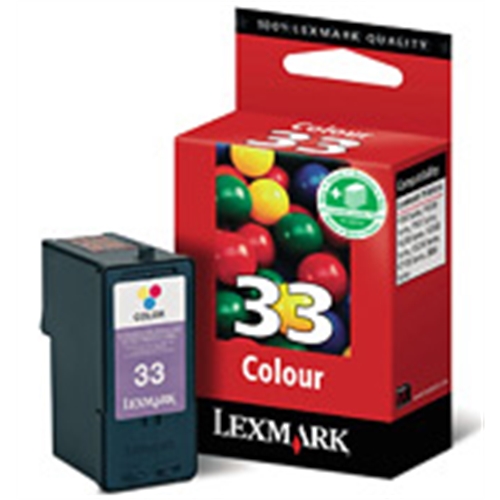 lexmark cartucho tricolor nº33 series p/310/450/910/4300/6200/6300 serie z/800 multifuncion x/3300/5200/7100/7300/8300/5470 lexmark cartucho tricolor nº33 series p/310/450/910/4300/6200/6300 serie z/800 multifuncion x/3300/5200/7100/7300/8300/5470