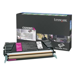 lexmark c5200ms tóner y cartucho láser