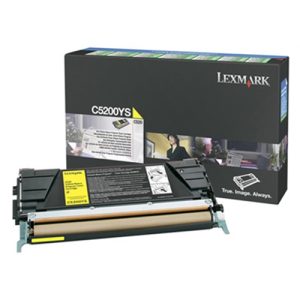 lexmark c5200ys tóner y cartucho láser