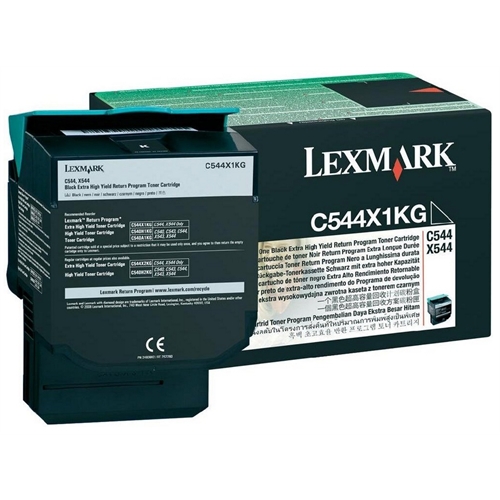 lexmark c544x1kg tóner y cartucho láser lexmark c544x1kg tóner y cartucho láser