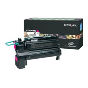 lexmark toner magenta retornable c792 x792