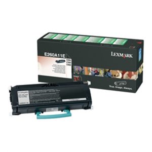 lexmark toner negro 3.500 pag. retornable e/260/360/460