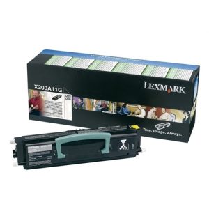 lexmark x203a11g tóner y cartucho láser