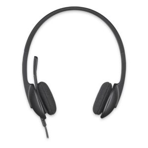 logitech usb headset h340 casco con auriculares