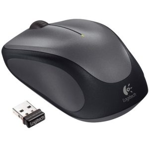 logitech wireless mouse m235 ratón óptico inalámbrico 2.4 ghz receptor inalámbrico usb quick silver