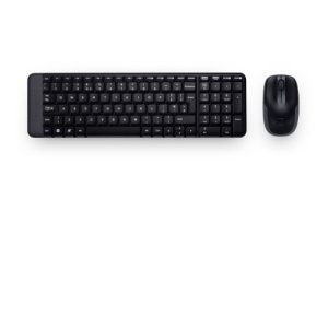 logitech wireless combo mk220 teclado inalámbrico 2.4 ghz ratón receptor inalámbrico usb tamaño reducido español
