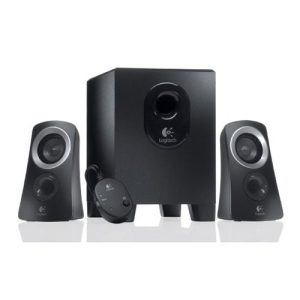 logitech z313 canal 2.1 sistema de altavoces multimedios para pc 25 vatios (total)