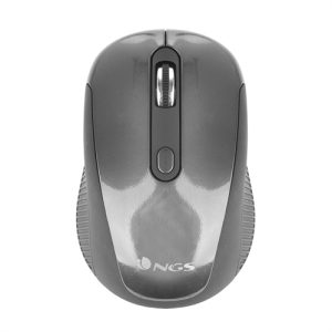 ngs haze ratón inalámbrico 800/1600 dpi receptor nano 2,4 ghz usb gris