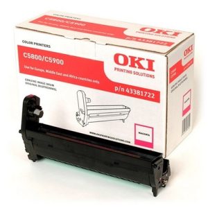 oki tambor c5800 / c5900 / c5550mfp 20.000 pag. magenta