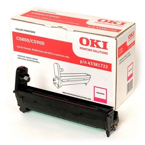oki tambor c5800 / c5900 / c5550mfp 20.000 pag. magenta oki tambor c5800 / c5900 / c5550mfp 20.000 pag. magenta