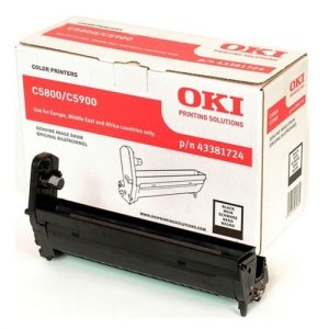 oki tambor c5800 / c5900 / c5550mfp 20.000 pag. negro