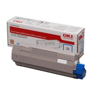 oki 46471103 toner 7000páginas cian tóner y cartucho láser