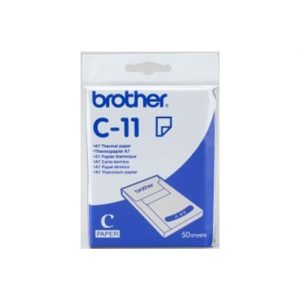 brother c 11 papel térmico