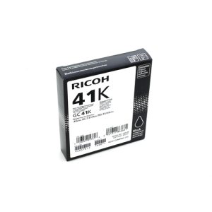 ricoh cartucho tinta negro gc 41k 2.500 paginas alta capacidad