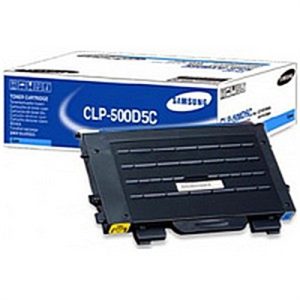 samsung clp 500d5c toner 5000páginas cian tóner y cartucho láser