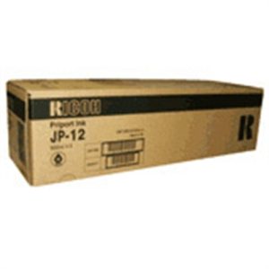 ricoh tinta multicopista negro jp 12 600ml pack 5 jp/1210/1215/1250/1255/3000 dx/3240/3440