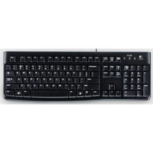 logitech keyboard k120 teclado usb negro oem