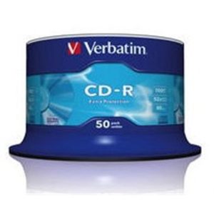 verbatim cd r 700mb 52x bobina 50