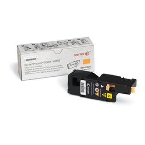 xerox toner amarillo 1.000 pag. phaser/6000/6010