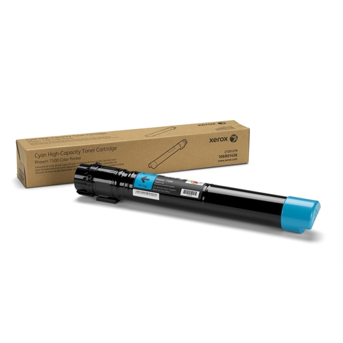 xerox phaser 7500 cartucho de tóner cián de gran capacidad (17800 páginas)