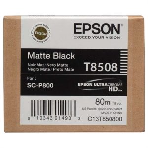 epson surecolor sc p800 cartucho negro mate